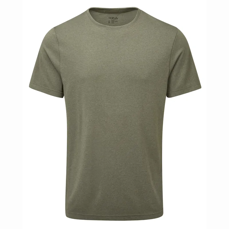 Rab Mens Mantle Tee - Light Khaki